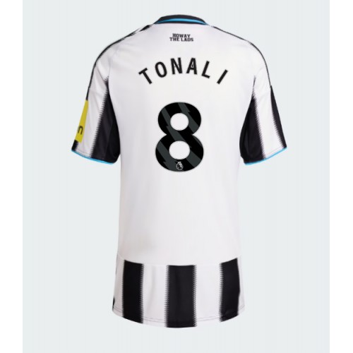 Newcastle United Sandro Tonali #8 Domaci Dres za Ženska 2025-26 Kratak Rukav